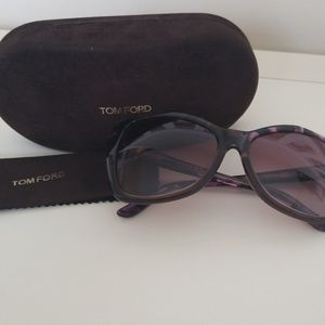 Tom Ford Carli Frames Violet Havana Brown